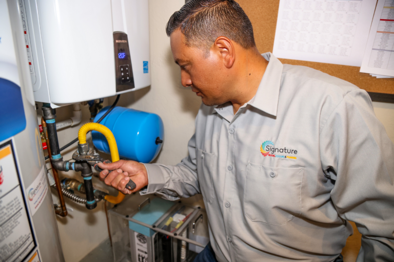 Signature New Mexico Plumber and HVAC technician